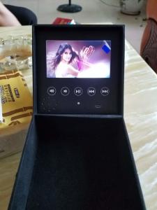 China Customized Promotional Lcd Video Gift Box Video Brochure Box 300-2000Mah Battery wholesale