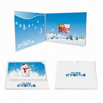 China Custom Video Invitation Card With Lcd Screen wholesale