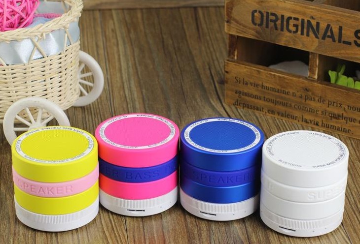 China Mini Stereo Bluetooth SPeaker 3W 500mAH Portable wireless Speaker with FM/TF card for sale