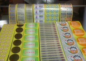 China Greaseproof Food Label Stickers , Adhesive Food Labels For Fruits / Vegetables wholesale