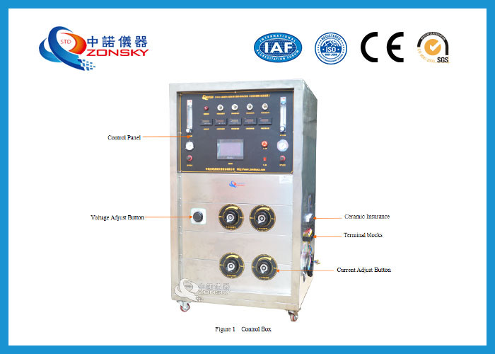 China Movable FRLS Testing Instruments , Cable Integrity Flammability Testing Equipment wholesale