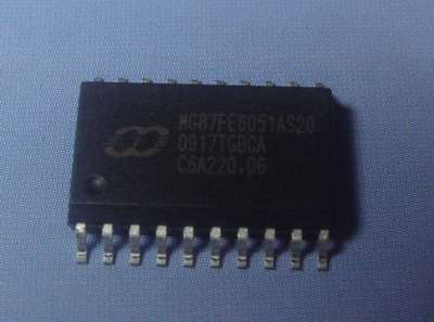 China Megawin 8051 microprocessor MG87FE6051AS20 MCU / 8051 Processor wholesale