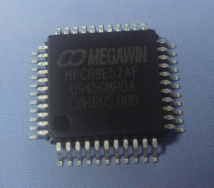 China Video Conference MCU 8051 MicroController MPC89L / E51 with 4KB Flash ROM PLCC44 Type wholesale