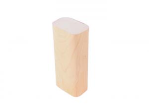 China Soft Small Balsa Wood Box Round Tree Bark Wood Box For Macaron Packing wholesale