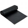 Buy cheap Black HDPE Plastic Garbage Bags 110L 10 Micron Gravure Printing 30" X 37" from wholesalers