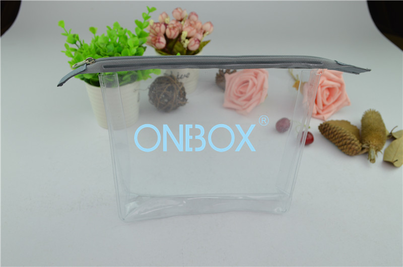 China Transparent PVC Packaging Bags For Files / Document / Books / Stationery W / Zipper wholesale