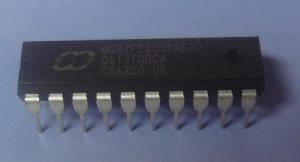China 15 bit Megawin MCU 8051 microprocessor MG87FL / E51 with 4KB, 2.4V ~ 3.6V PLCC44 Type wholesale