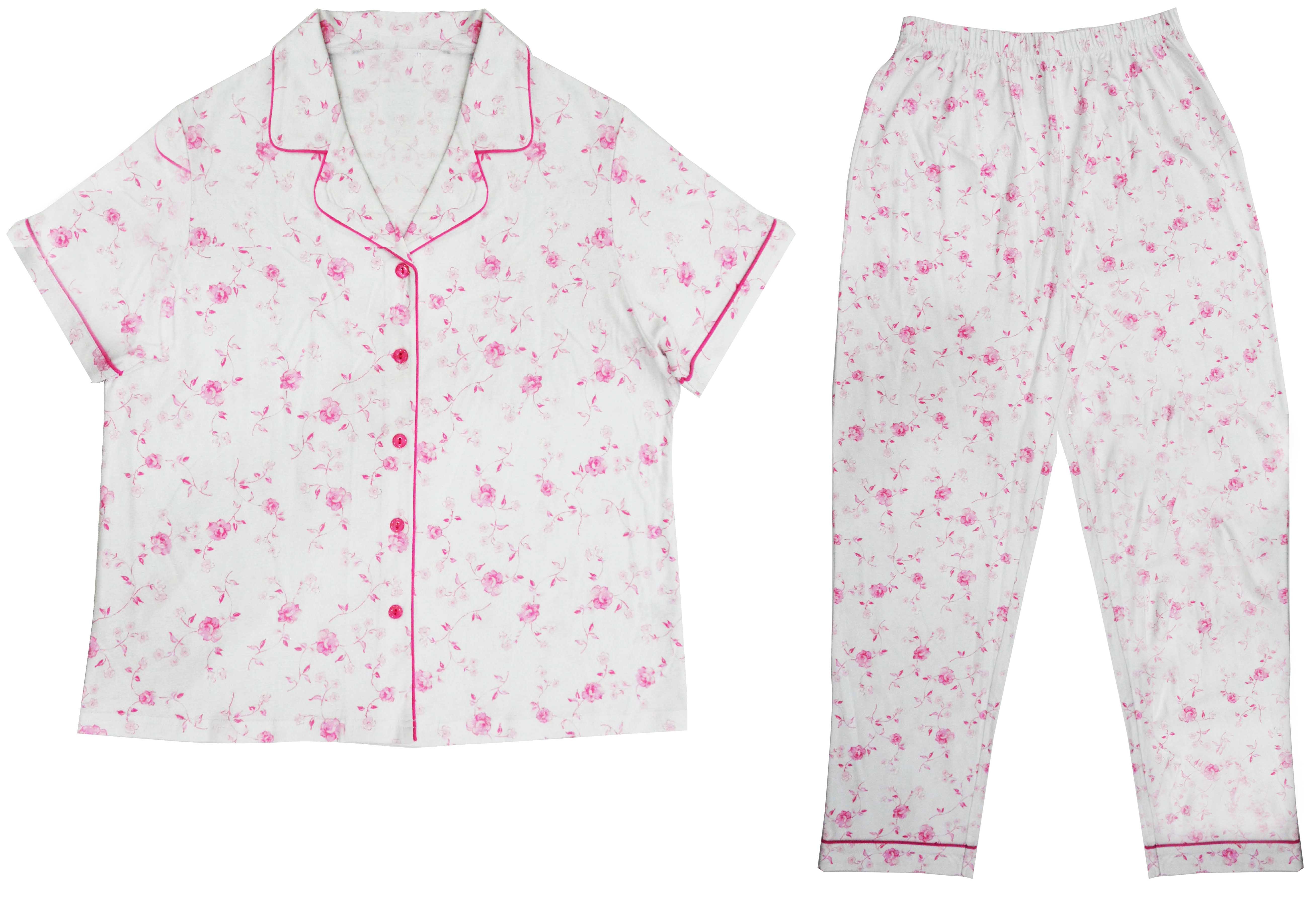 China Basic Style Women'S Sleepwear Shorts Sets , Women'S Cotton Sleep Shorts OEM wholesale