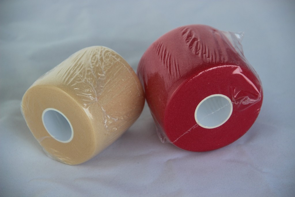 China No Adhesive Breathable Sports Foam Underwrap Pre - wrap Tape wholesale