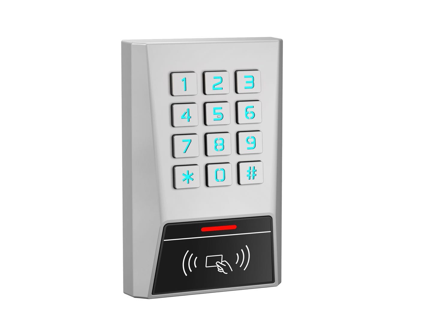 China AK2-EH-BT Bluetooth Door Access Control Keypad Metal Structure Pin Code With Mobile App wholesale