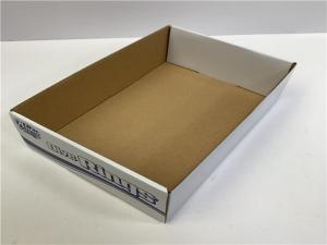 China Top Open Grey Large Corrugated Boxes , BGM62 Sturdy Packing Boxes For Gift wholesale
