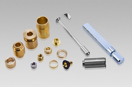 China Brass piston pin bush insert cnc precision milled steel bushing / fastener nut bolt wholesale