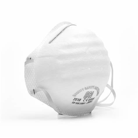 China Single Use FFP2 Dust Mask , FFP2 Valved Mask Low Respiratory Resistance wholesale