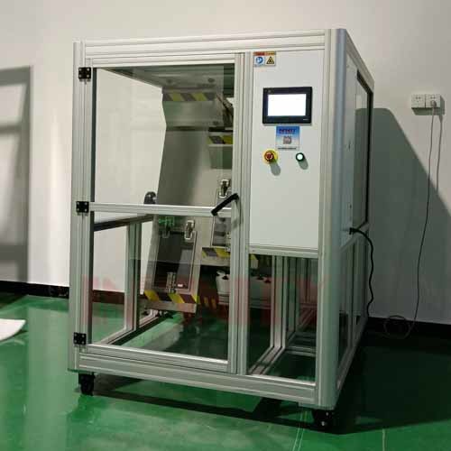 IEC 60068-2-32 Touch Panel Tumble Drop Impact Tester 1000mm 500mm Random for sale