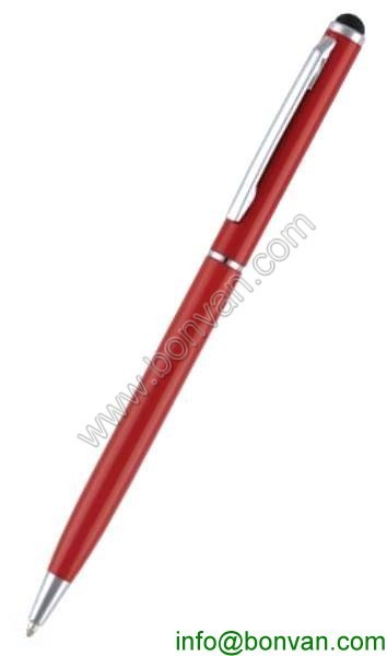 China gift logo stylus metal pen,cheap price wholesale promotional metal stylus pen wholesale