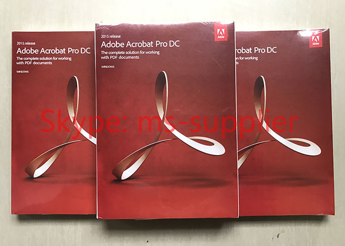 China Original Adobe Graphic Design Software 2015 Retail Box DVD English Language wholesale