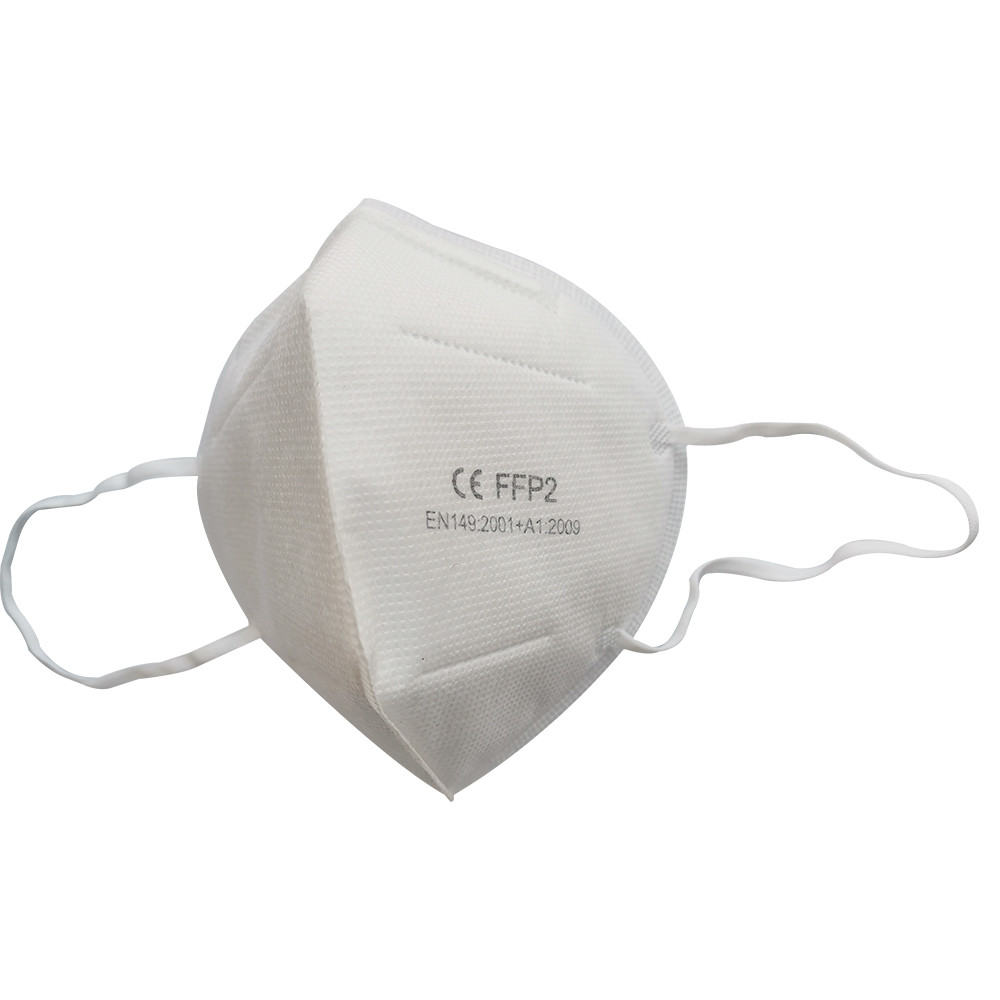 China Anti Pollution Foldable FFP2 Mask , Non Woven Particulate Dust Mask Antibacterial wholesale