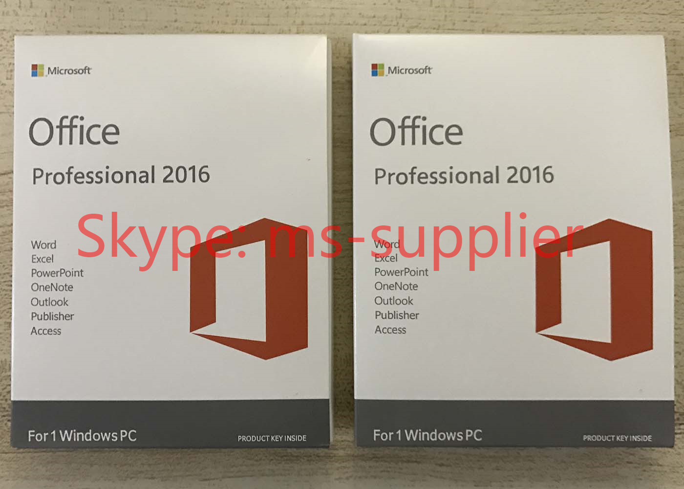 China The Latest Microsoft Office Professional Plus 2016 Retail Key Online Activate wholesale