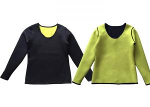 China Long Sleeve Neoprene Slimming Bodysuit Sauna T Shirt Custom Color For Women Men wholesale