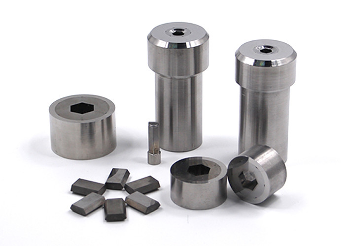 Durable Tungsten Carbide Die , Hex Segmented Die For Flange Bolt Forming for sale