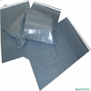 China Post Office Grey Plastic Mailing Bags 30 - 100MIC Thickness Customized Color wholesale
