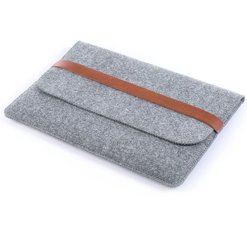 China Factory price mac book pro felt laptop briefcase bag. size is a4. 3mm microfiber material wholesale