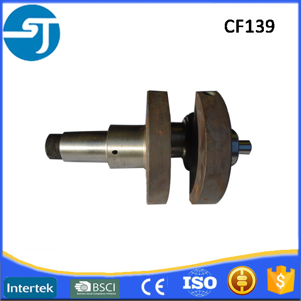 China Changfa CF118 CF139 diesel engine forged steel crankshaft manufacturers for sale