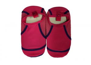 China Red Color 2mm Neoprene Snorkeling Fin Sock Anti Slip For Women Watersports wholesale