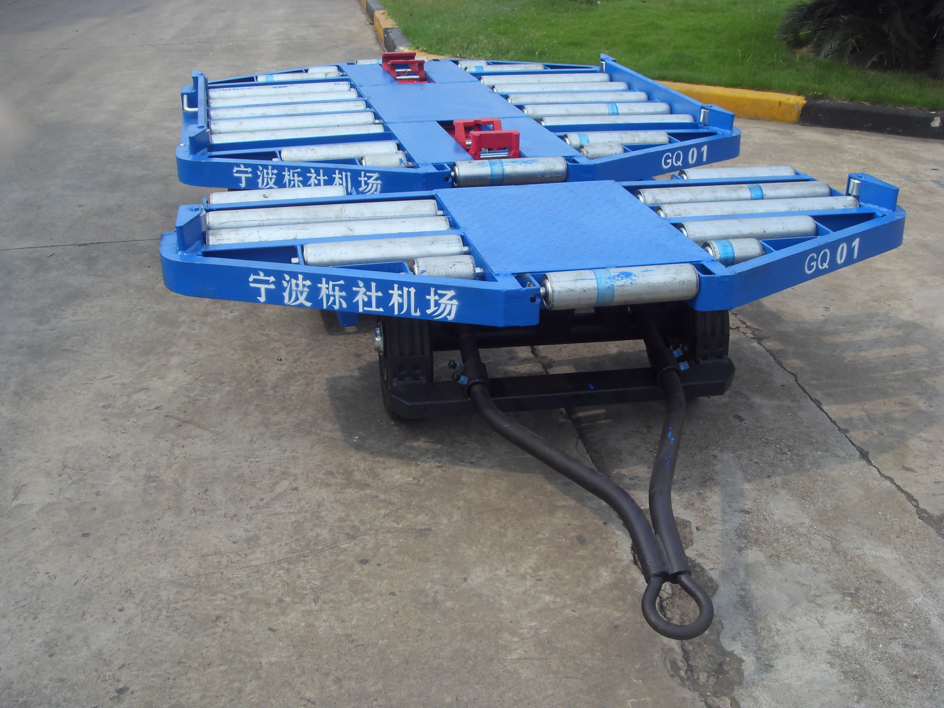 China Multifunction CE Ld3 Container Dolly 90 Degree Rotated Easy Operation wholesale