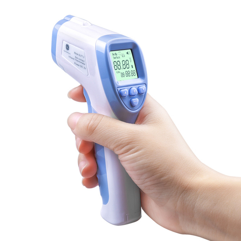 China IR Non Contact Clinical Forehead Thermometer Multiple Function 3 Colors Backlight wholesale