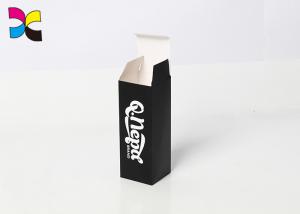 China Rectangular Custom Packaging Boxes , Black Color Matt Lamination Magnetic Folding Gift Box wholesale