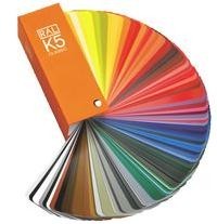 China German Ral k5 color cards for fabric wholesale