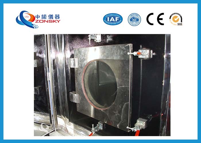 China Baking Finish Plastic Smoke Density Chamber With ISO565 Certification wholesale