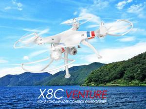 China X8C 2.4G 4CH 6-Axis Venture RC Quadcopter Drone Headless Aerial Photography 2MP Fly Camera wholesale