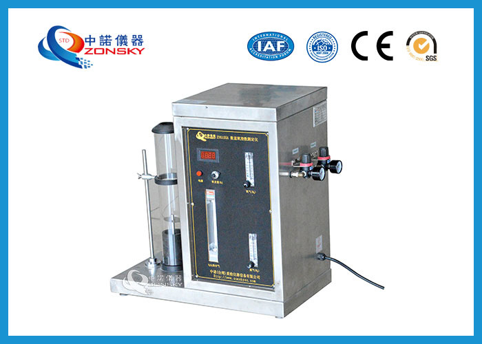 China Digital Display Oxygen Index Apparatus Identify Polymers Flame Retardancy wholesale