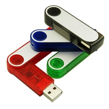 China Secure Portable 2gb  8gb  16g 64gb Usb Flash Drive Swivel USB 2.0 10 Years Minimum  Data Retention wholesale