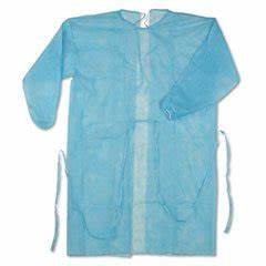 China SMS Non Woven Disposable Surgeon Gown Protect Body From Dust Bacteria wholesale