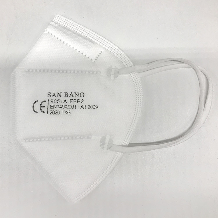 China Anti Dust FFP2 Disposable Mask Suitable For Outdoor Indoor Industrial Usage wholesale
