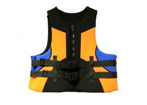 China Men's Swimming Sport Life Jackets , Paddling Lightweight Life Vest For Kayaking  wholesale