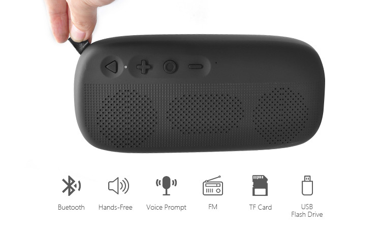 China Wireless Stereo Bluetooth Speaker with Nice Bass and FM Radio/USB/FM/TF Card for sale