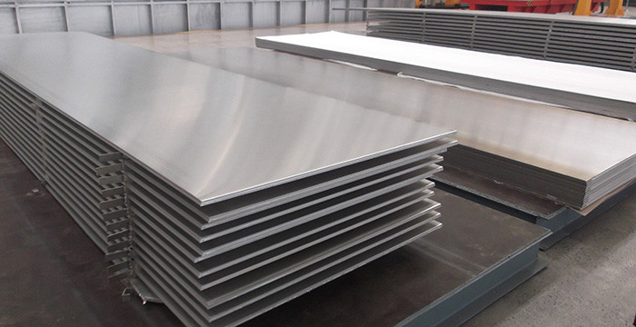 China Silver Color 7075 Aluminum Sheet , 5mm Aluminium Plate With Flat Surface wholesale