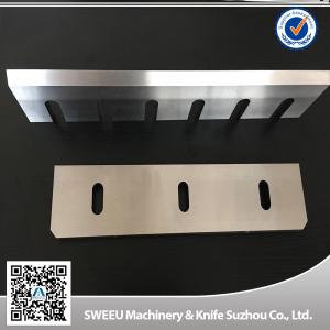China Customised Plastic Granulator Blades , Rubber Cutting Blades +-50 Micron Precision wholesale