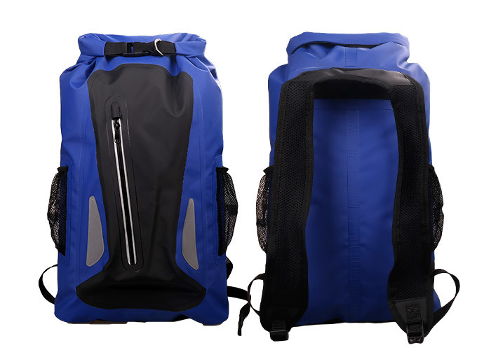 China Outdoor Sports Dry Pack Rucksack ,  Dark Blue Floating Dry Bag Lightweight wholesale