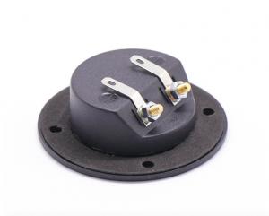 China Φ75mm Round Speaker Terminal Cup With Metal Binding Post Connectors wholesale