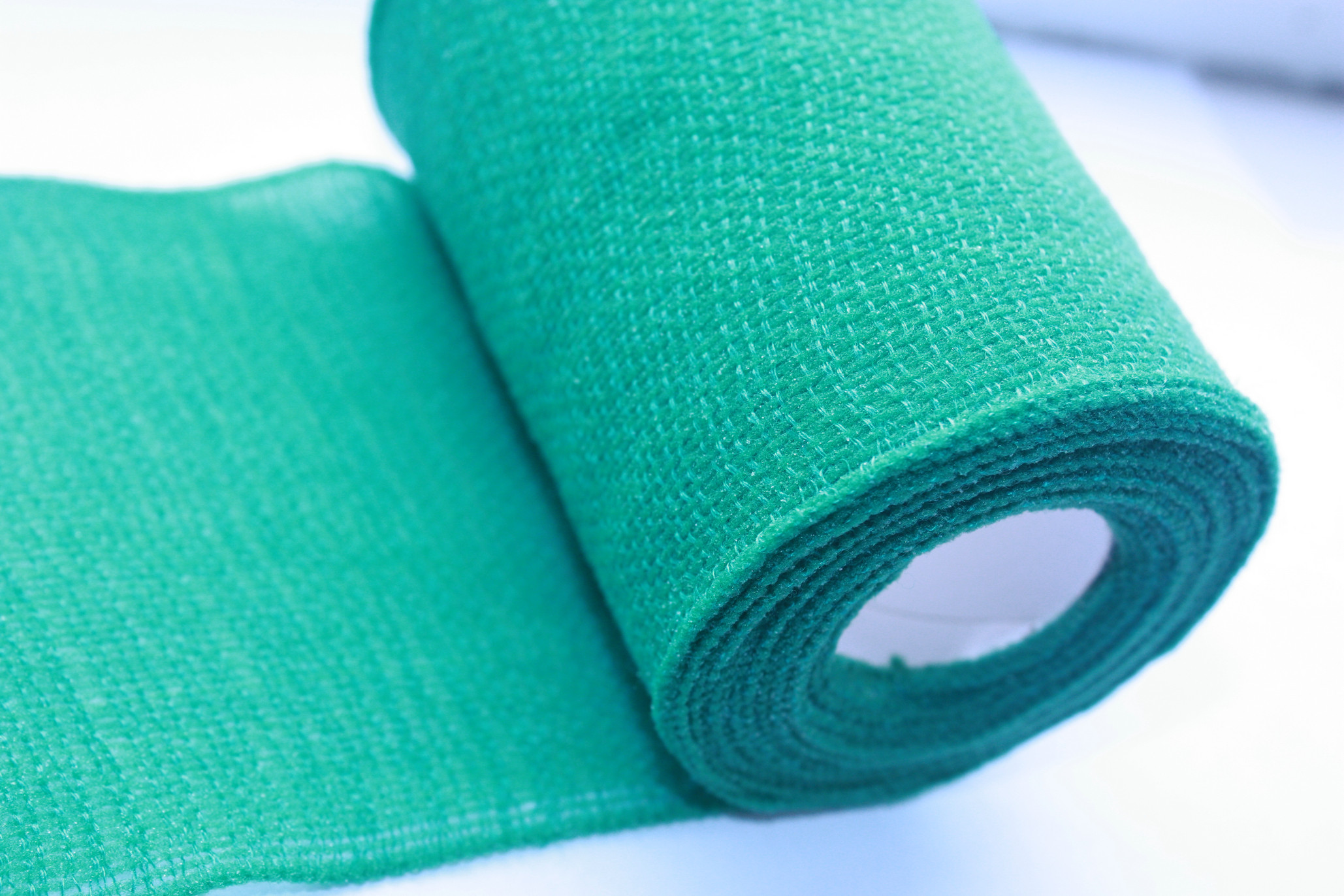 China Custom Breathable Green Light Self - adhesive Elastic PBT Bandage wholesale