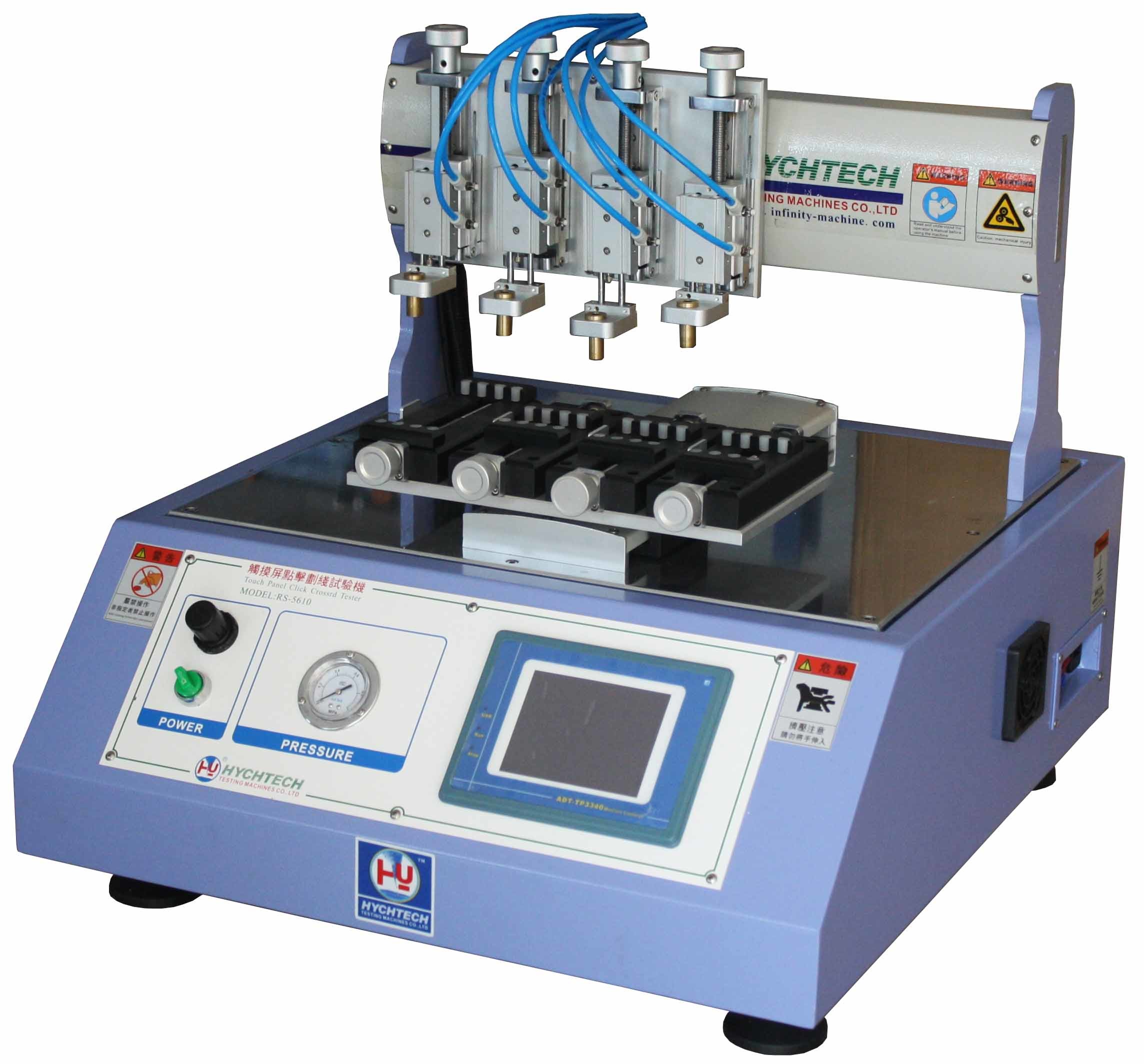 Touch Screen Abrasion Testing Equipment Press Test 0 - 200 mm/sec for sale