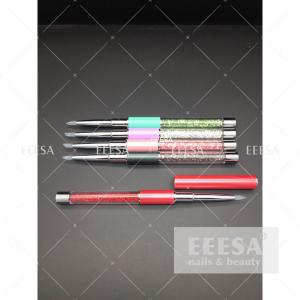 China Professional  Nail Art Tools  Soft Silicone Head Embossed Gel Pen Set wholesale