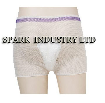 China Soft Breathab Mesh Incontinence Pants For Maternity With Hydro Fixation Cutting wholesale
