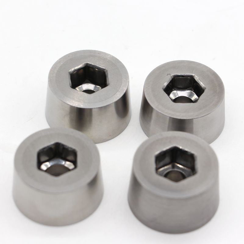 Tungsten Carbide Nut Forming Dies Natural Color High Wear Resistance for sale