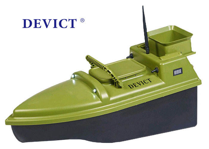 China Green  RC Fishing Bait Boat DEVC-104 7.4V / 6A lithium battery AC110-240V wholesale